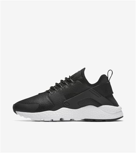 nike laufschuh wmns air huarache black white|nike huarache run ultra black and white.